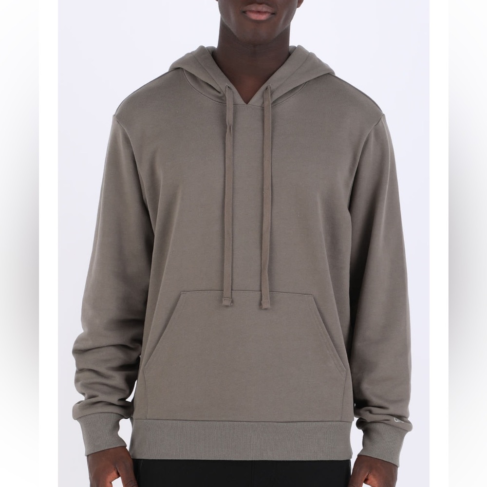 Alo Men’s Caliber Hoodie in Olive Branch Size M - Picture 7 of 12